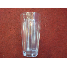 Verrerie de verre en verre verre de whisky gaufré en verre fantaisie (KB-HN0531)